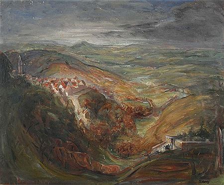 "Mittelgebirgslandschaft" by Richard Hohly - Auction record, sale price, and art valuation. Compare with similar artists and explore comparable artworks.