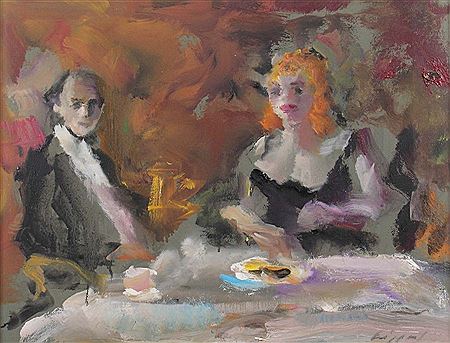 Sample artwork by Jurgen Leippert (Born 1944), known for painting - View similar artists and auction records