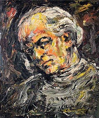 Portrait of Thomas Baumgartner: A self-portrait