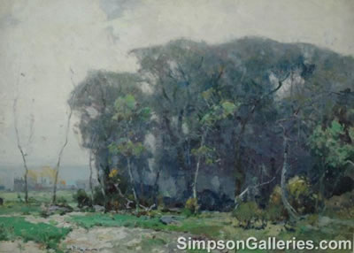Trees on the River Bend