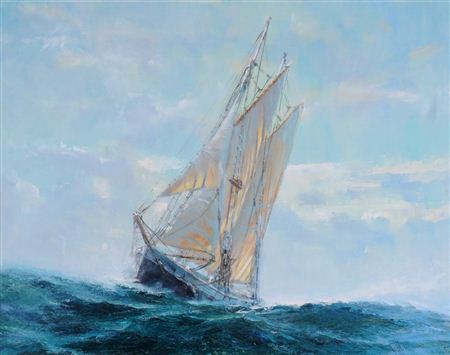 Sample artwork by Kathryn Johnson-Feeley (20th Century), known for painting - View similar artists and auction records