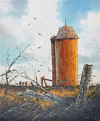 Abandoned Grain Silo
