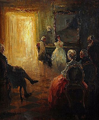 "In the Salon"