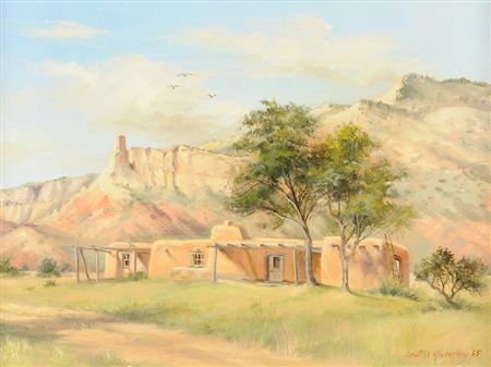 Abiquiu Adobe (Movie Set At Ghost Ranch)