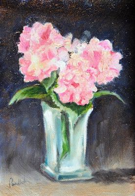 Hydrangeas by Antoinette Pendleton - Auction record, sale price, and art valuation. Compare with similar artists and explore comparable artworks.