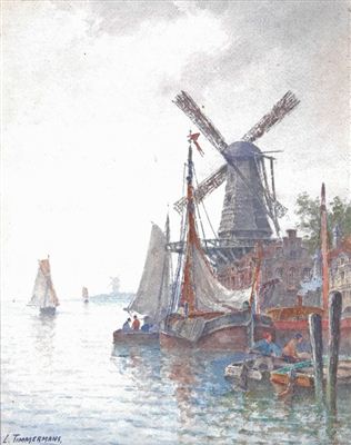 Windmill by the Port