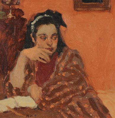 "Patterned Robe"
