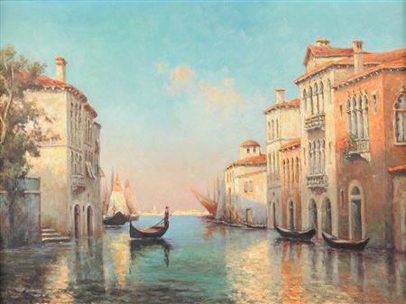 "Venetian Scene"