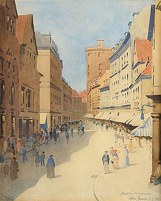 "A Street in Copenhagen"