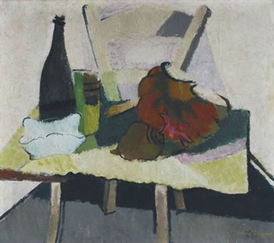Küchenstilleben by Hans Szym - Auction record, sale price, and art valuation. Compare with similar artists and explore comparable artworks.