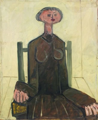Sample artwork by Heinrich Witz (1924 - 1997), known for surreal image painting, portraits and figurative, color lithography, graphics - View similar artists and auction records