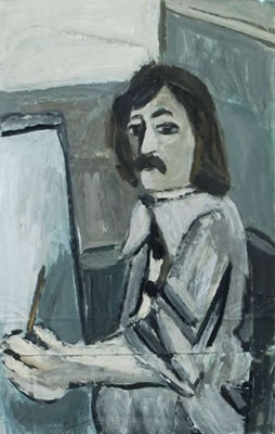 Portrait of Peter Herrmann: Self