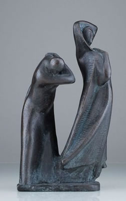 "Auschwitz II (Fliehender Engel)" by Max Lachnit - Auction record, sale price, and art valuation. Compare with similar artists and explore comparable artworks.
