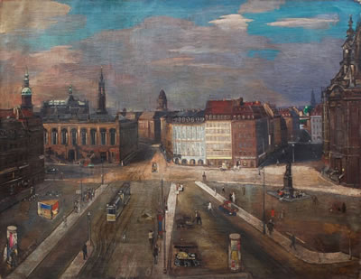 Der Neumarkt in Dresden. 1926 - by Paul Alfred Wilhelm - Auction record, sale price, and art valuation. Compare with similar artists and explore comparable artworks.