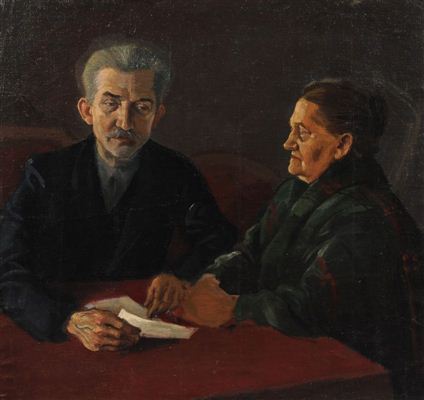 Nachricht aus der Ferne. by Karl Hahn - Auction record, sale price, and art valuation. Compare with similar artists and explore comparable artworks.