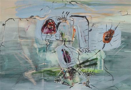 Sample artwork by Dagmar Ranft-Schinke (Born 1944), known for painting - View similar artists and auction records