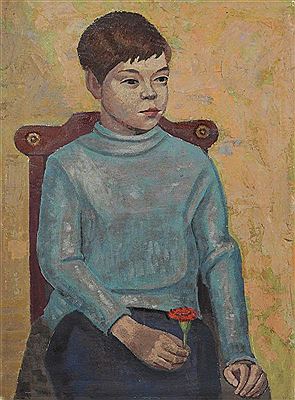 Sample artwork by Max Mobius (1901 - 1978), known for painting - View similar artists and auction records