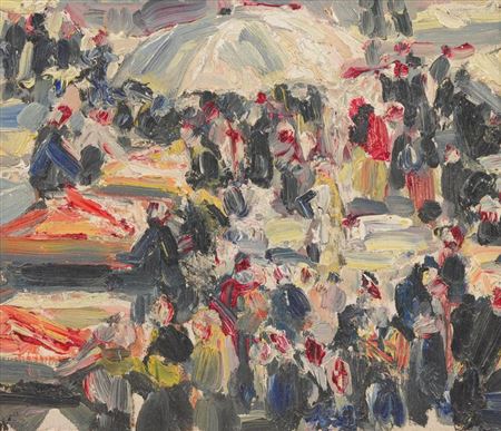 Sample artwork by Hanns Georgi (1901 - 1989), known for painting, graphic art, and illustration - View similar artists and auction records