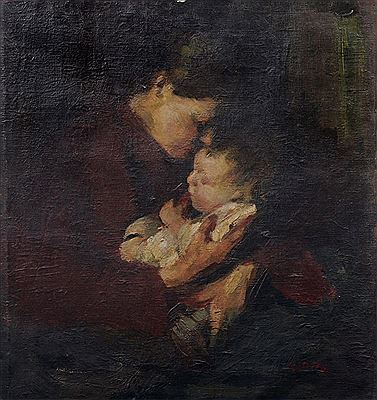 Mutter und Kind. by Rudolf Otto - Auction record, sale price, and art valuation. Compare with similar artists and explore comparable artworks.