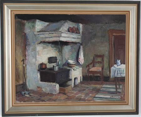 Allmogeinteriör