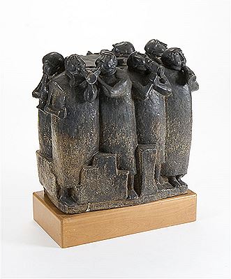 ""Lurblåsarna vid Jerikos murar."" by Ake Holm - Auction record, sale price, and art valuation. Compare with similar artists and explore comparable artworks.