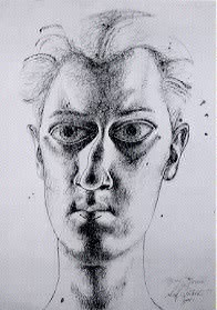 Portrait of Byron (George Byron) Browne: Self-portrait