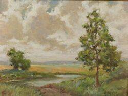 Clouds by Paul Berdanier Sr - Auction record, sale price, and art valuation. Compare with similar artists and explore comparable artworks.
