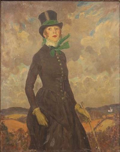 Leonie in Costume Riding Habit