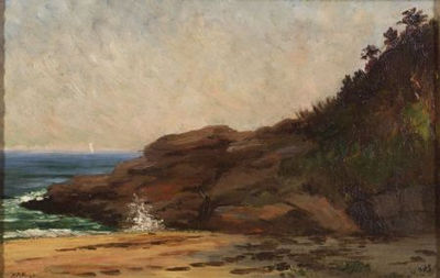 Sample artwork by Helen Mary Knowlton (1832 - 1918), known for landscape, coastal view, portrait - View similar artists and auction records