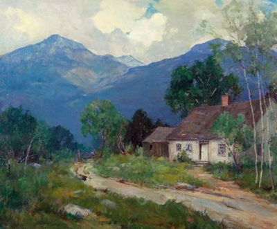 Morning, White Mountains by Stanley Wingate Woodward - Auction record, sale price, and art valuation. Compare with similar artists and explore comparable artworks.