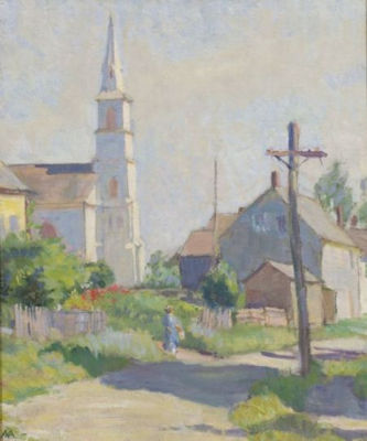 Sunny Day in Rockport, Massachusetts by Agnes Anne Abbot - Auction record, sale price, and art valuation. Compare with similar artists and explore comparable artworks.