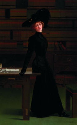 Waiting in the Library