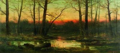 Sample artwork by Henry Duessel (1858 - 1919), known for panoramic landscape, marine and coastal-scene painting - View similar artists and auction records