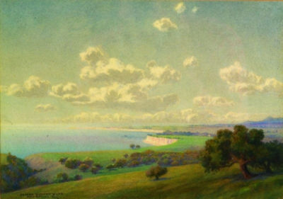 From Reservoir Hill, Santa Barbara, California