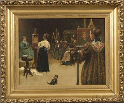 Women in Art Class