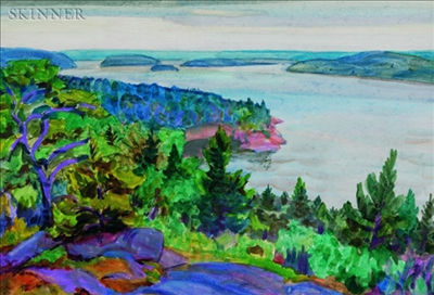 Deep Cove from the Artist's Cottage