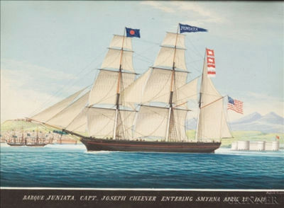 Sample artwork by Raffaele Corsini (a. 1830-1880), known for marine painting - View similar artists and auction records