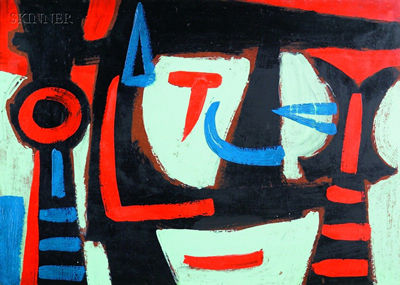 Abstract Composition, c. 1951