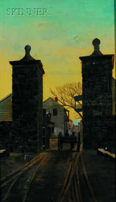 GATES AT ST. AUGUSTINE by Fernand Lungren - Auction record, sale price, and art valuation. Compare with similar artists and explore comparable artworks.