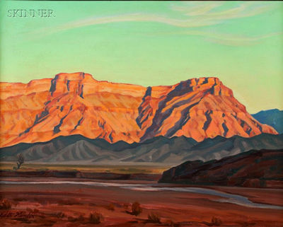 SHORE OF THE FREMONT/A VIEW OF TUCSON, ARIZONA
