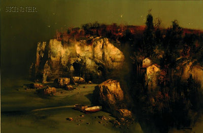 MAINE COASTAL LANDSCAPE