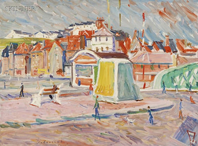 LE PONT TOURNANT, DIEPPE by Emile Sabouraud - Auction record, sale price, and art valuation. Compare with similar artists and explore comparable artworks.