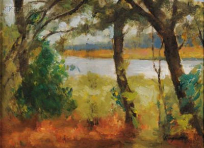 Autumn Landscape, North Shore, Massachusetts