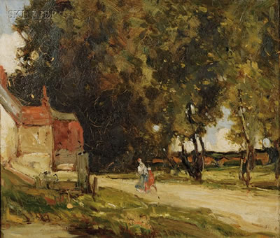 LOT OF TWO LANDSCAPES