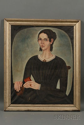 PAIR OF PORTRAITS OF WILLIAM KITTERIDGE CLEVELAND AHD HIS WIFE ELIZABETH OF DALTON, MA