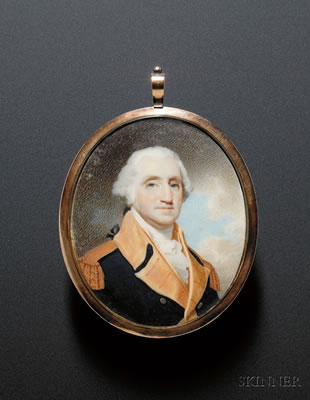 Portrait Miniature of George Washington
