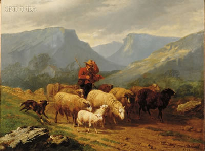 HERDING SHEEP