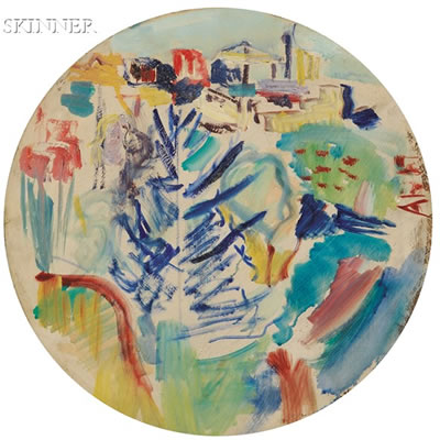 Spring Landscape by Adam J Berger - Auction record, sale price, and art valuation. Compare with similar artists and explore comparable artworks.