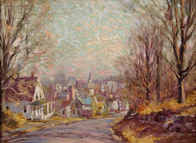THE ROAD INTO TOWN