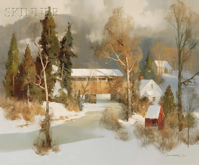 Sample artwork by Tom Nicholas (Born 1934), known for still life, sea-landscape and figure painting - View similar artists and auction records